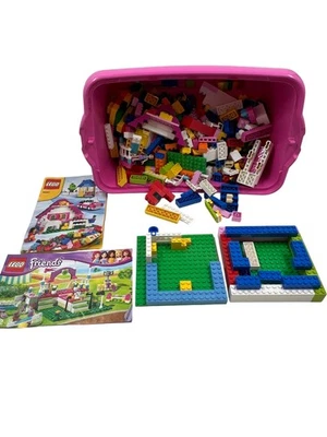 LEGO Friends Bricks Mixed Lot with Manuals and Parts T2181 LTB - Image 1 of 4