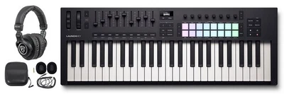 Novation LAUNCHKEY 49 MK4 49-Key USB MIDI Ableton Keyboard Controller+Headphones - Image 1 of 4