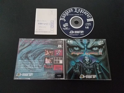 PC Engine Super CD - Dungeon Explorer II - Import Japan Japanese US SELLER - Image 1 of 2