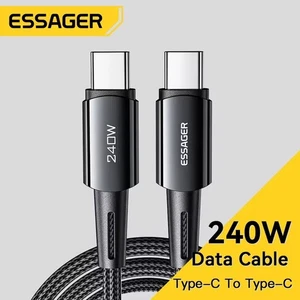 Essager 240W USB-C Schnellladekabel 6A PD für iPhone 15 MacBook Samsung - Bild 1 von 11