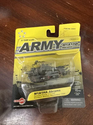 2004 Can Do Dragon 1:144 Army Bosnia 1996 M1A1HA Abrams Battle Tank - Image 1 of 4