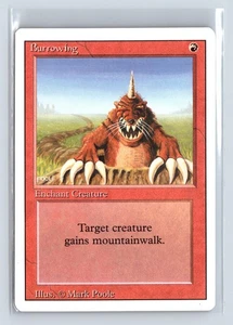 (3x) BURROWING – MTG Magic the Gathering Card – Revised – Uncommon - Picture 1 of 6