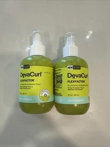 DevaCurl Flexfactor Curl Protection & Retention Primer, 3oz (88 ml) 2bottle  new - Picture 1 of 8