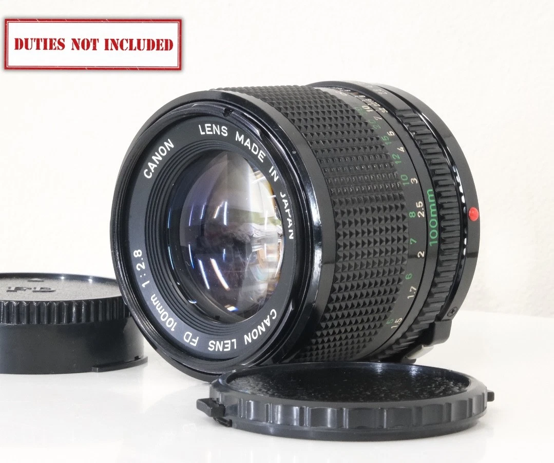 Canon FD f/2.8 Camera Lenses 100mm Focal for sale | eBay