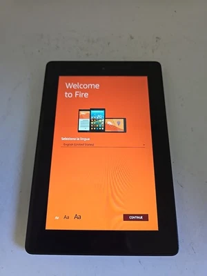 Amazon Kindle Fire HD7 4th Gen 16gb  Black  SQ46CW    (DK597) - Image 1 of 4