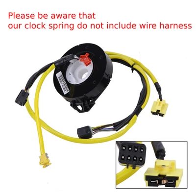 Spiral Cable Clock Spring Without Angle Sensor For 2003 GMC SIERRA 1500 26101828 Foto 1 de 4