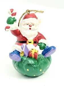 Bolsa de Juguete Russ Papá Noel Kringles Bastón de Caramelo Adorno de Navidad - Imagen 1 de 7