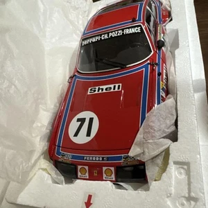 Kyosho 1/18 Ferrari 365 GTB4 Competizione No.71 Le Mans 1974 Diecast Modellauto - Bild 1 von 5