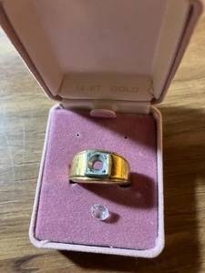 HERREN RING DIAMONIQUE - SEPARATER RING THGEU GESTEMPELT - Bild 1 von 2