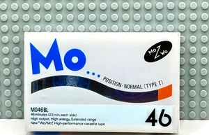 HITACHI MO 46 1985 JAPAN TYPE I BLANK CASSETTE TAPE (1) (SEALED) - Picture 1 of 3