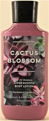 Bath & Body Works CACTUS BLOSSOM Body Lotion Shea Moisturizer Cream 8oz - Image 1 of 2