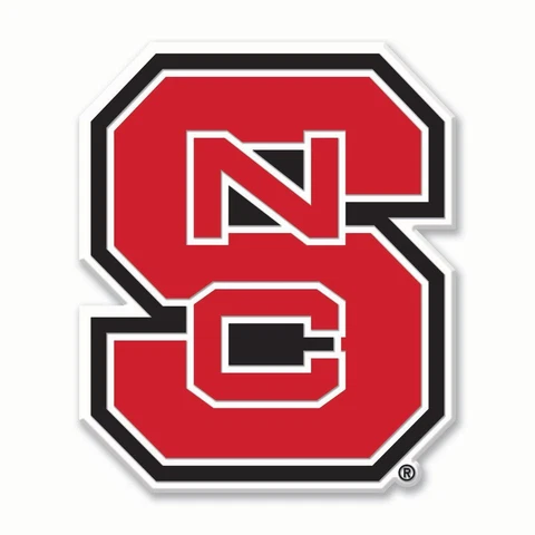 NORTH CAROLINA STATE  LOGO FLEXIBLE SMALL 2 1/2" X 3 1/2" NEW Cover