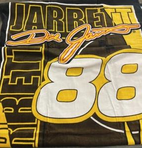 VINTAGE SELTENES DALE JARRETT #88 UPS RACING STRANDTUCH - 60x 29 - 100% BAUMWOLLE - Bild 1 von 6