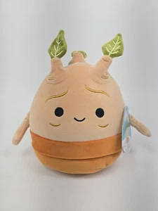 Squishmallows 8" Harry Potter Mandrake Plant Plush NWT - Picture 1 of 3