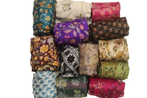 Pack 10 Bufandas de Seda Bufanda de Seda Pura Regalos de Verano Unisex Estampado Floral Paisley - Imagen 1 de 11