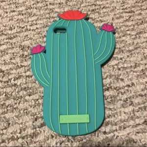 Funda iPhone 6 6s Plus Linda Cactus Goma Silcone - Imagen 1 de 2