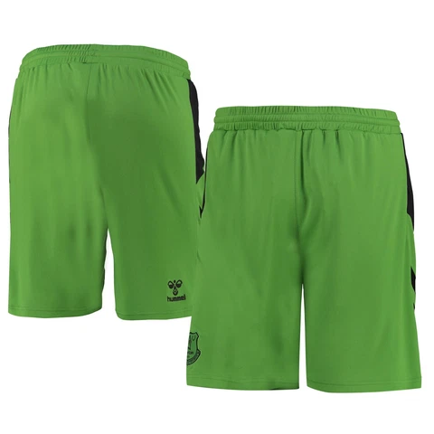 Men's Green Everton 2022/23 Home Replica Goalkeeper Shorts Cover