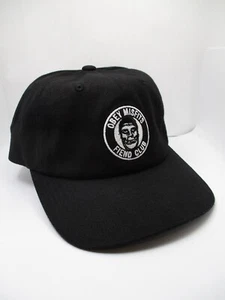 OBEY MISFITS FIEND CLUB schwarze Kappe/Mütze verstellbar Druckknopflasche zyklopische Musik - Bild 1 von 11