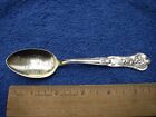 Good UTAH Sterling Souvenir Spoon-SALT LAKE Engraved Bowl-Fessenden-Buffalo Hunt