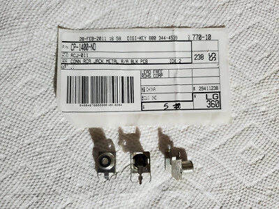 CUI Devices RCJ-011 Phono Jack Connector (RCA) - Image 1 of 2