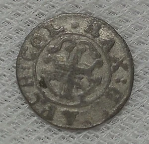 1684 COLOGNE GERMAN STATES 8 HELLER SILVER COIN  - Picture 1 of 2
