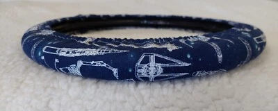 Star Wars Machines Car Truck Steering Wheel Cover Space Craft - Image 1 of 4