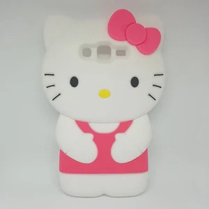 Funda Carcasa Silicona 3D Hello Kitty Samsung Galaxy Grand Prime G530 - Imagen 1 de 1