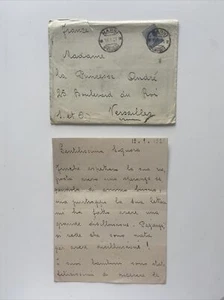 Königliche Prinzessin Elisabeth Romanow Frau des Fürsten Andrej Alexandrowitsch Brief - Bild 1 von 6