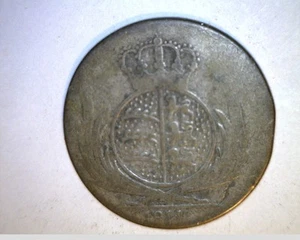 1811 German, Wurttenberg, 6 Kreuzer, .0289 oz slv (Ger-78) - Picture 1 of 2