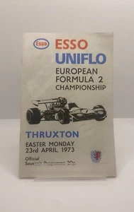 Esso Uniflo Campeonato Europeo de Fórmula 2 - Programa Thruxton 23 de abril de 1973 - Imagen 1 de 2