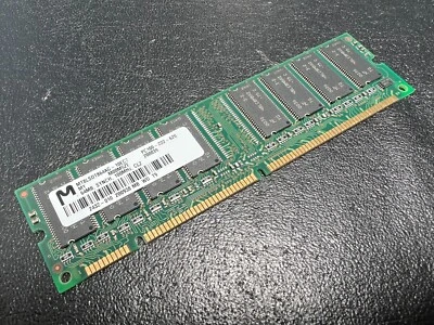 MT8LSDT864AG-10EC7 Micron 64MB SDRAM Non ECC PC-100 100Mhz Memory - Image 1 of 3