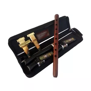 Armenian DUDUK professional instrument Key A Apricot Wood Armenian Leather Case - Picture 1 of 6