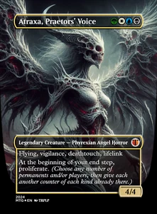 Atraxa, Praetors' Voice - Hochwertige benutzerdefinierte Karten mit veränderter Kunst - Bild 1 von 1