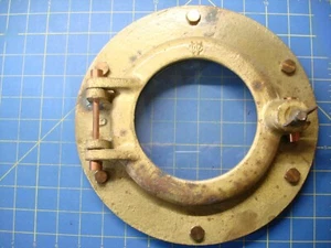WILCOX CRITTENDEN AUTHENTIC BRONZE PROFESSIONALLY PRESERVED-REBUILT 6'' PORTHOLE - Picture 1 of 7