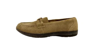 Lands End braune Wildleder-Halbschuhe ~ Damen ~ braune Slipper ~ Größe 9,5M - Bild 1 von 9
