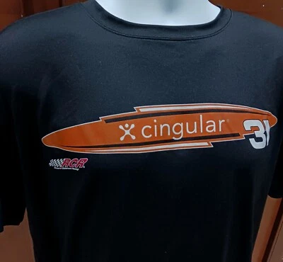 Camisa cingular Richard Childress Racing RCR XL Team Issued NASCAR Gordon Burton  - Imagem 1 de 4