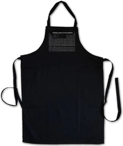 GREMBIULE CUCINA CUCINA BARBECUE TAVOLA PERIODICA DEGLI ELEMENTI - Insegnante di rottura - Foto 1 di 1