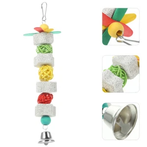 Parrot Chewing Shredding Plaything Hanging Parrot Toy Birdcage Accessory - Picture 1 of 12