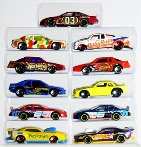 HW & NFL -Pro Stock Cars/Truck- Buick/Chevy/Dodge/Camaro/T-Bird lose - PVC Koffer - Bild 1 von 24