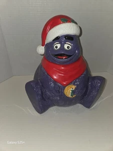 Tarro de galletas McDonald’s Grimace 1997 vintage hecho en Filipinas - Imagen 1 de 6