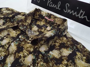 PAUL SMITH Mens Shirt 🌍 Size XXL (CHEST 48") 🌎 RRP £95+📮 PRETTY FLORAL PRINT - Picture 1 of 7