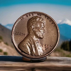 1956-D Lincoln Wheat Cent/ Penny - Picture 1 of 6