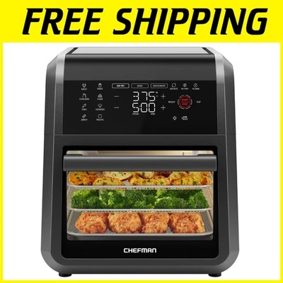 Horno de convección tamaño familiar - Combo asador freidora de aire Foto 1 de 4