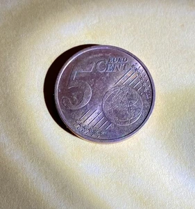 ALEMANIA 5 CÉNTIMOS DE EURO 2019 RAMITA DE ROBLE J buen estado - Imagen 1 de 2