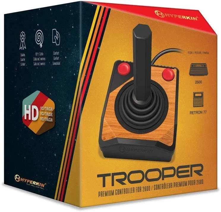 Hyperkin "Trooper" Premium Controller for Atari 2600/RetroN 77/Atari Flashback - Image 1 of 1