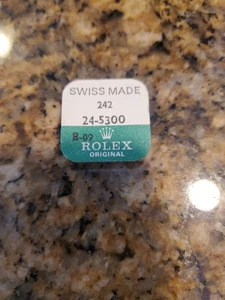 Vintage NEU Original Rolex Edelstahl Teil # 242 24-5300 B-09. - Bild 1 von 3