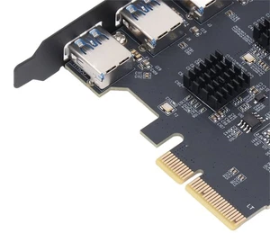 USB3.2 GEN2 Expansion Card 10Gbps High Speed Stable PCIE 4X Expansion Card - Zdjęcie 1 z 10