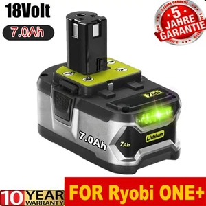 7,0Ah 18V Lithium Akku für RYOBI One Plus RB18L50 P108 P107 P104 DE - Bild 1 von 5