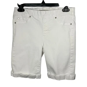 Liverpool Los Angeles The Bermuda White Shorts Women's 2 - Picture 1 of 7
