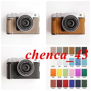 Nuevo Medio Estuche Hecho a Mano para Fujifilm X-E5 Cuero Inserto XE5 Cámara Cubierta Kontice - Imagen 1 de 36